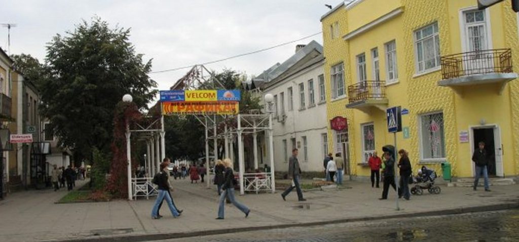Бульвар Штоккерау в 2011 году. Барановичи