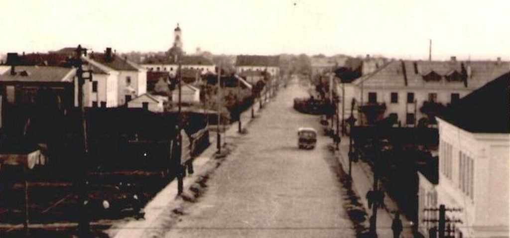 улица Красноармейская Барановичи Baranowicze Баранавічы 1957